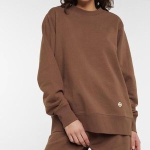 TORY BURCH French Terry sweatshirt, originally $150